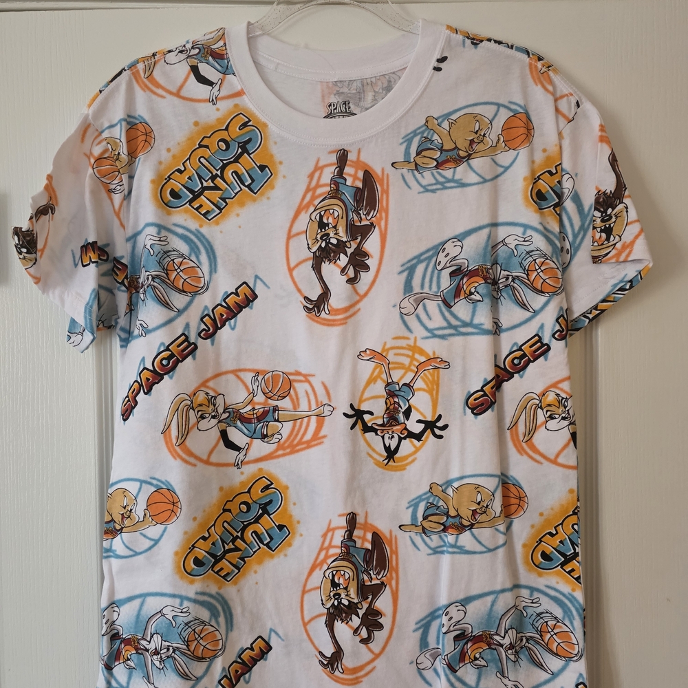Looney Tunes Space Jam White T-Shirt